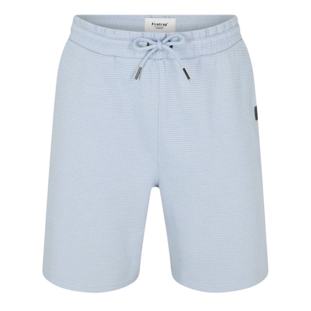 Firetrap Mens Waffle Sweat Shorts / Blue